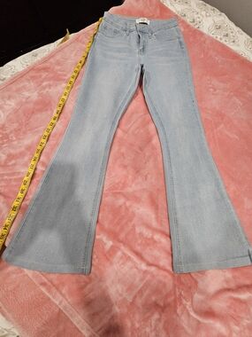 Vintage Light Blue Flare Jeans